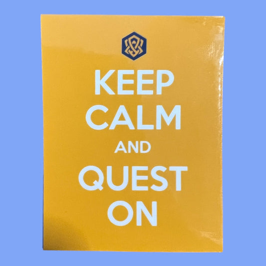 Lorcana Sticker - Keep Calm Amber