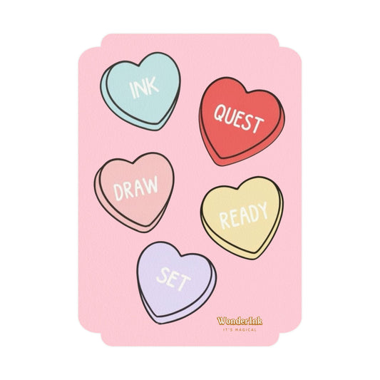 Lorcana Inspired - Valentines Cards (1, 15, 30, and 45 pcs)