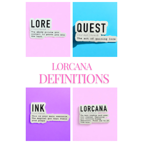 Lorcana Sticker - Lorcana Definitions Sticker Bundle