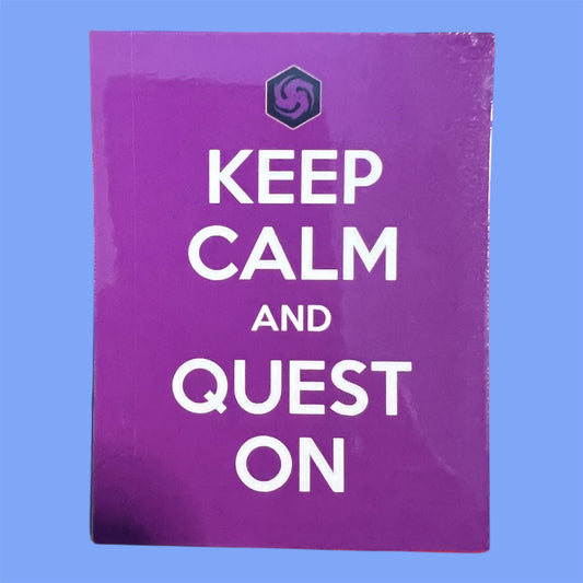 Lorcana Sticker - Keep Calm Amethyst