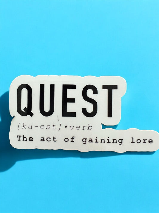 Lorcana Sticker - Quest Definition