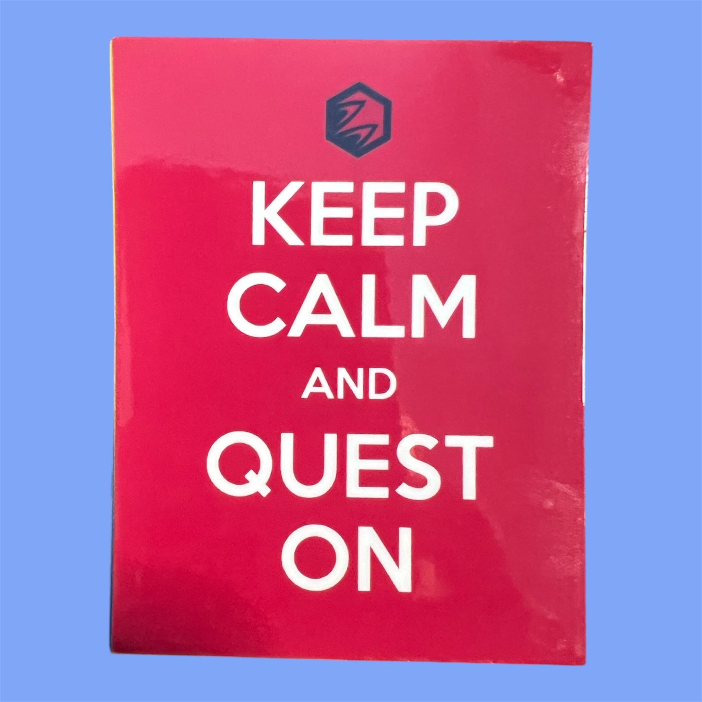 Lorcana Sticker - Keep Calm Ruby