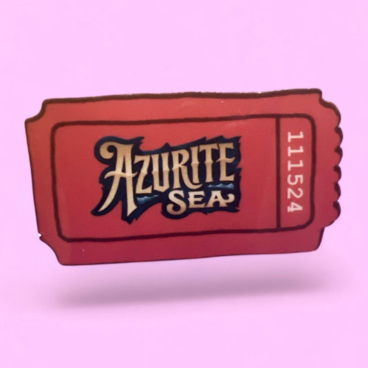 Lorcana Sticker - Set Tickets [Azurite Sea]